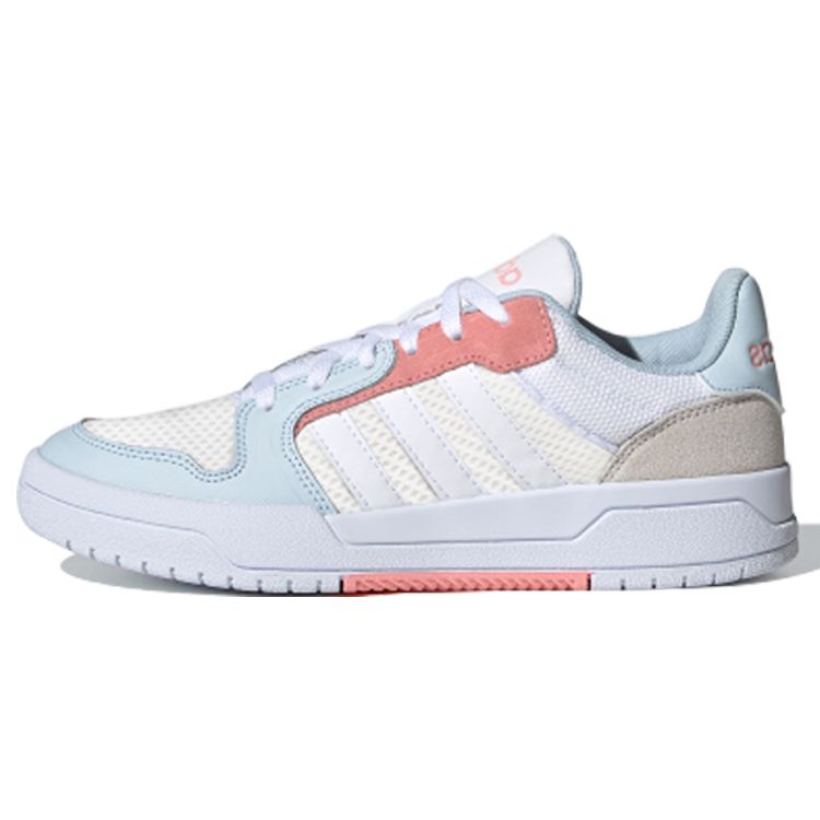 Adidas Neo Entrap Fabric Skateboarding Basketball Low-Top Sneakers Women Sneakers Blue White FX3979