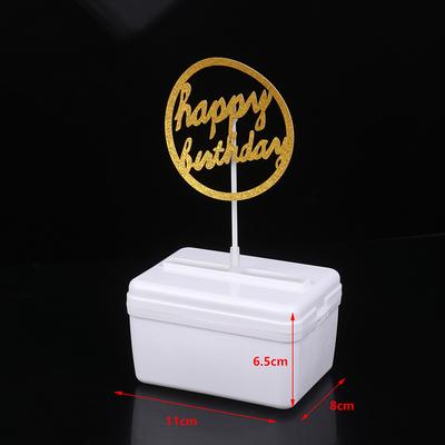 Torta di Compleanno Sorpresa Divertente Decorazione Fai da Te Scatola per Tirare i Soldi dalla Torta di Compleanno Stampo Creativo Riutilizzabile per Fare Torte