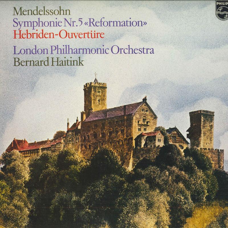 

LP Record BERNARD HAITINK, LONDON PHILHARMONI - Mendelssohn: Symphony No. 5 Reforma 25PC65 PHILIPS 1980 Japan Classical Used