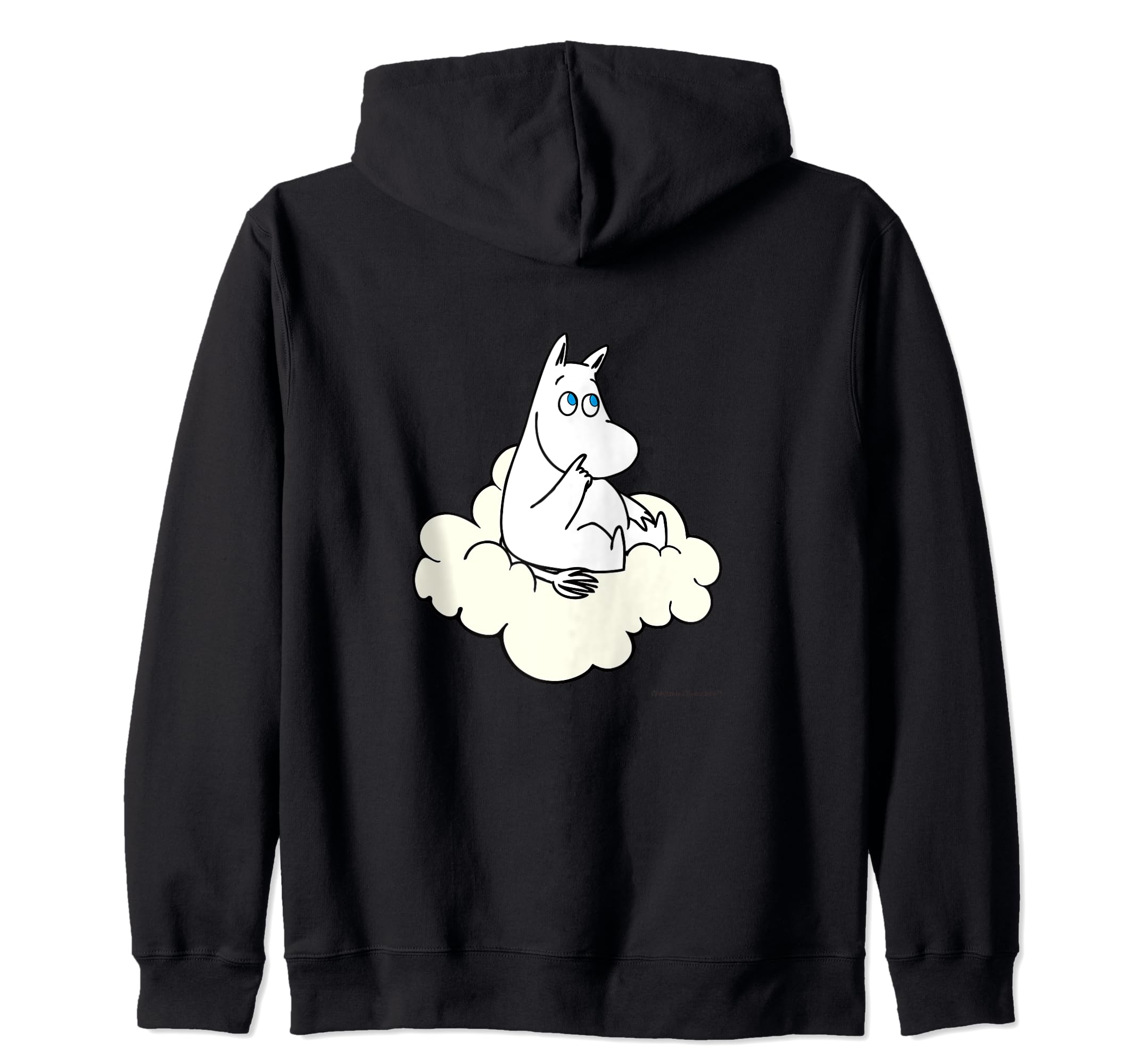 Толстовка на молнии Муми-тролль Облако