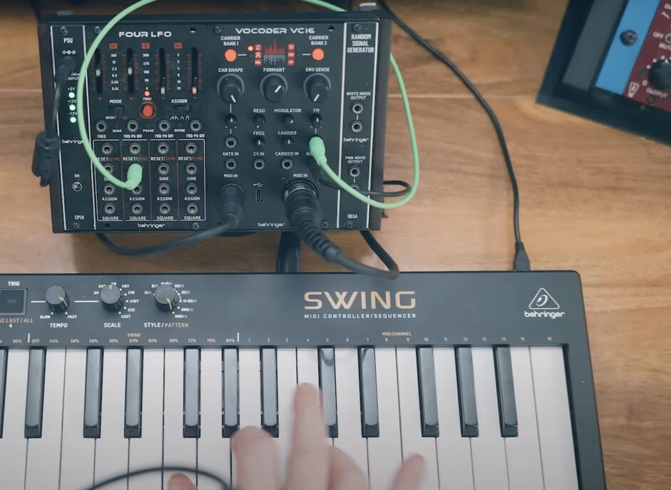 Behringer vocoder vc16 - modulo sintetizzatore modulare