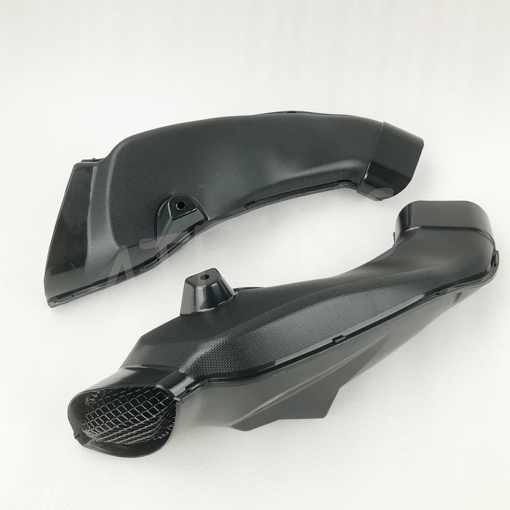 Fit For Suzuki K3 GSX-R1000 GSXR1000 GSXR GSX R 1000 2003-2004 03 04 Motorcycle Black Air Intake Tube Duct Cover Fairing Pipe For K3