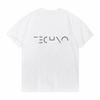Maglietta Stampata Design Minimalista Techno Music Per DJ Festa Rave Casual Unisex Estiva Streetwear Top Girocollo Traspirante