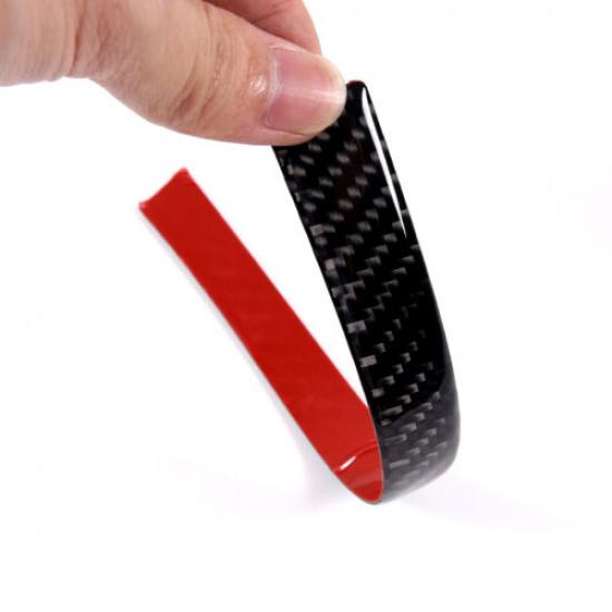 Carbon Fiber Dashboard trument Box Trim Strip Cover For Jaguar F-TYPE 2013-22