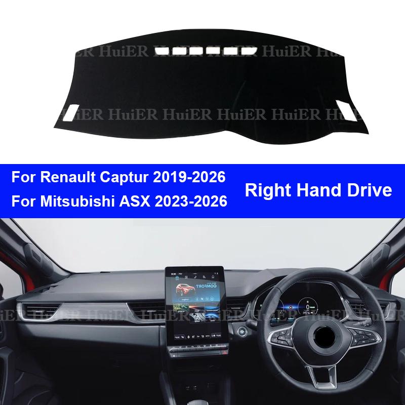 Per Renault Captur Mitsubishi ASX 2019-2026 Copri Cruscotto Tappetino Cruscotto Tappeto Tappetino Cruscotto Tappetini Anti-UV Accessori Interni