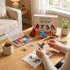 Handgemachtes 3D Perlen Haustier Schlüsselanhänger Bastelset Buntes Perlenstickerei Kunst Handwerk Set Für Kinder