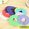 Colorful Plastic Clothing Size Divider Rings - Round Separators for Organizing Clothes