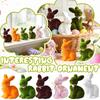 Flocking Easter Simulation Animal Ornaments Velikonoční ozdoby Velikonoční dárky Řemesla