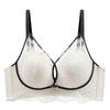 Women Lace Push Up Bra Sexy Hollow Out Wireless Lingerie for Small Chest