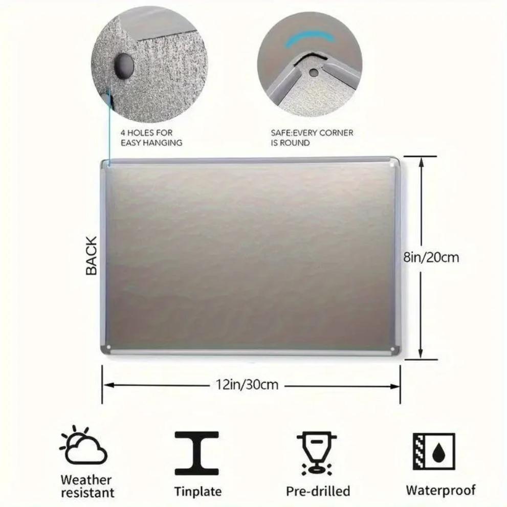 ZANZ Steel Wolf Wall Art Set, 11pcs 8x12 Inch 2D Metal Painting with Orange Eyes, Home Decor Gift