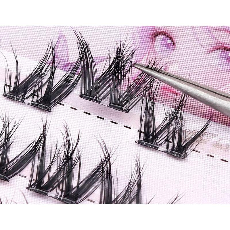 Mogugu - Klebefreies Wispy Multipack Falsche Wimpern Cluster