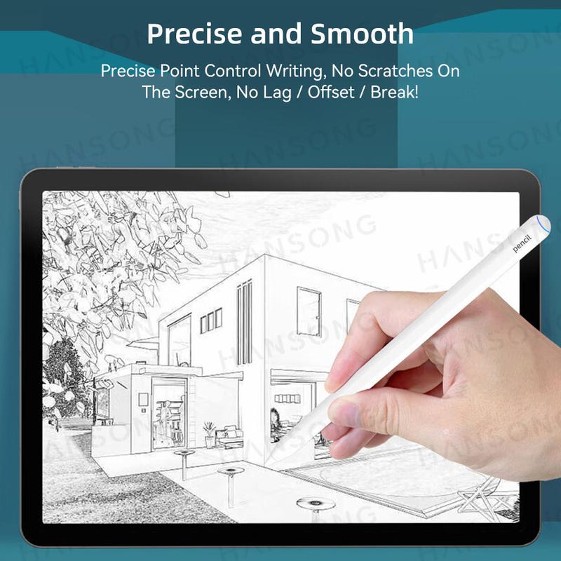 For Apple Pencil with Wireless Charging Pen Stylus For iPad Pencil Palm Rejection Tilt Pen for iPad Air 4 5 Pro 11 12.9 Mini 6