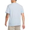 Nike T Shirts Men's Blue Crew Neck Moderate Straight Fit DR7967-441