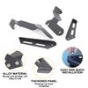 For Land Rover Defender 90 110 130 2020 2021 2022 - 2025 Off Road A-Pillar Hood Pods Work Led Light Bar Mount Bracket Accessory