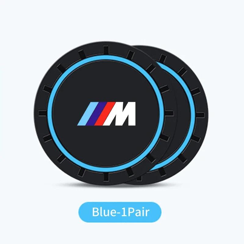 New Car Silicone Coasters Centre Console Water Centre Console Cup Non-Slip Mats Car Accessories For BMW E46 E90 G60 G20 G30
