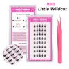 Wimpern-Cluster-Set Ohne Kleber Selbstklebende Wimpern Koreanisches Make-up Natürlicher Look Zarte Einzelwimpern Neue Manga-Wimpern