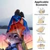 1 Stück, Zootopia Filmcharaktere Heimdekor Decke Perfekt für Sofa, Couch, Bett, Reise, Camping, Auto, Strand, Büro Nickerchen Weiche Überwurfdecke Geschenk