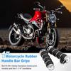 1 Zoll Motorradgriffe 2X 1 Zoll Motorradlenkerabdeckungen Rutschfeste ATV-Lenkergriffe Spike Motorrad Gasgriff Für