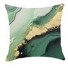 New Green Marble Gilt Series Pillows, Comfortable and Soft, Car Home, Bedroom, Bedside Pillows, Cushions
