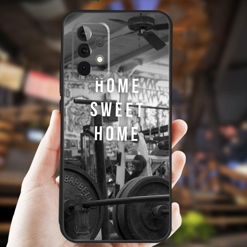 Motivational Gym Fitness Case For Samsung Galaxy A32 A56 A16 A15 A22 A52 A54 A14 A26 A36 A55 A35 A05 A06 A53 A33 A13