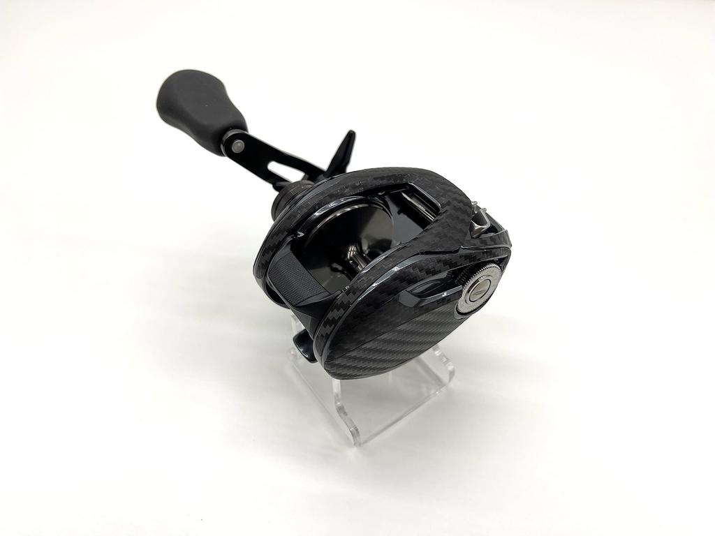 CUSTOM YOROI Custom Decal for 21 Tatula 300TW and 23 Saltist TW300 Baitcasting Reels Scratch Prevention Protection SEAT.JP - & (Black (Left-Handed))