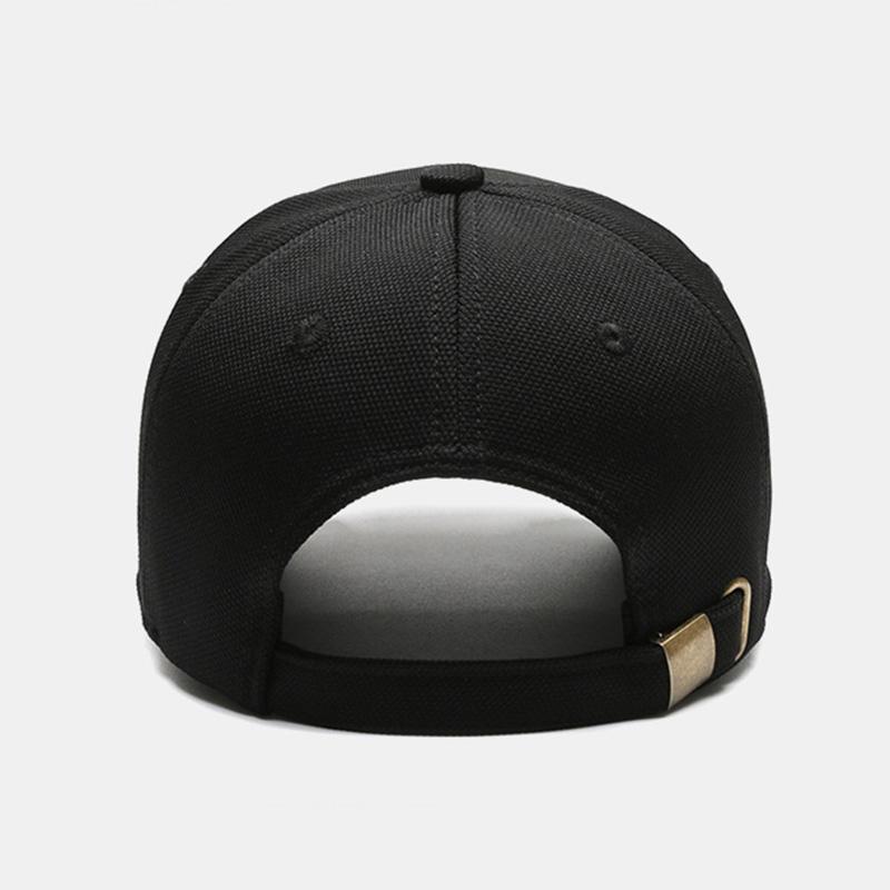 Lightweight Baseball Caps Adjustable Fit, Solid Color, Sporty Design, All-Season Wear