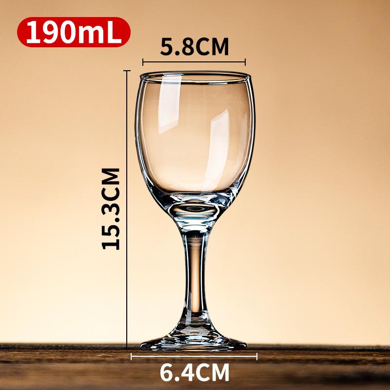 European Style Luxury Red Wine Glass Goblet - Elegant High-End Design