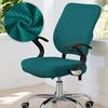 2Pcs/Set High Elastic Office Chair Covers Thicken Armchair Cover New Computer Chair Cover