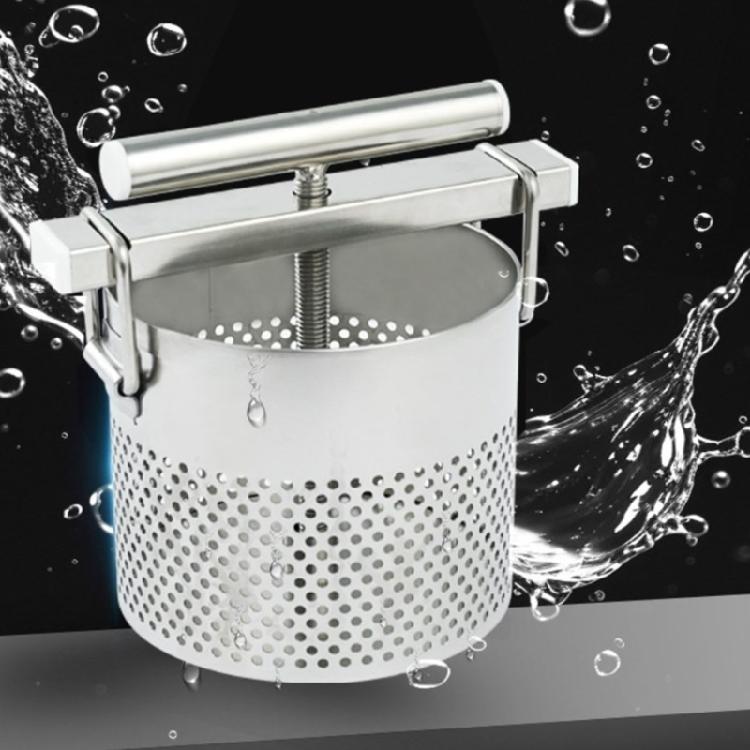 Pressa Manuale Compatta in Acciaio Inossidabile per Disidratare Verdure e Fare Succhi con Funzionamento Facile per Ristoranti