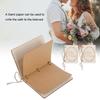 2pcs Wedding Ceremony Party Vow Booklets Oath Book Props Decoration Accessory