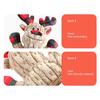 Christmas Dogs Toy Bites-Resist Stuffed Toy Funny Interactive Elasticity Dogs Chew Toy for Outdoor Dogs Tooth Molar Tool