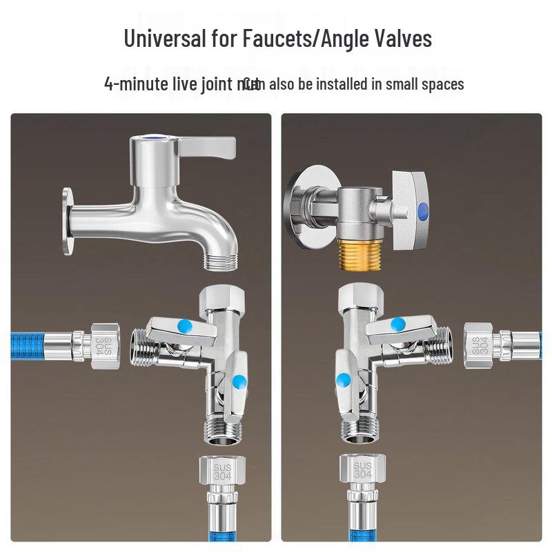 JPHZNB 4-Way Faucet Splitter Valve