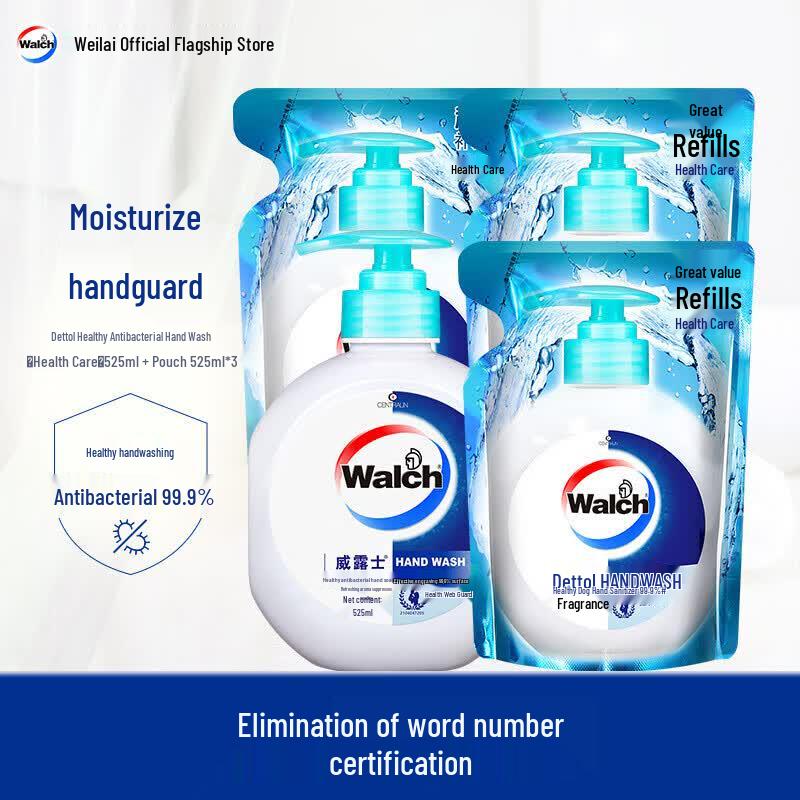 Walch Healthy Antibacterial Hand Wash Set