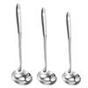 Zhi Shi Stainless Steel Pointed Tail Oil Strainer Spoon Set