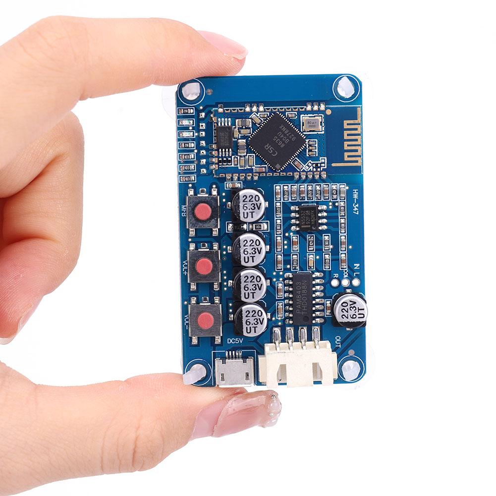 Bluetooth-compatible 4.0 Digital Audio Receiver Board Mini USB for Speaker Audio