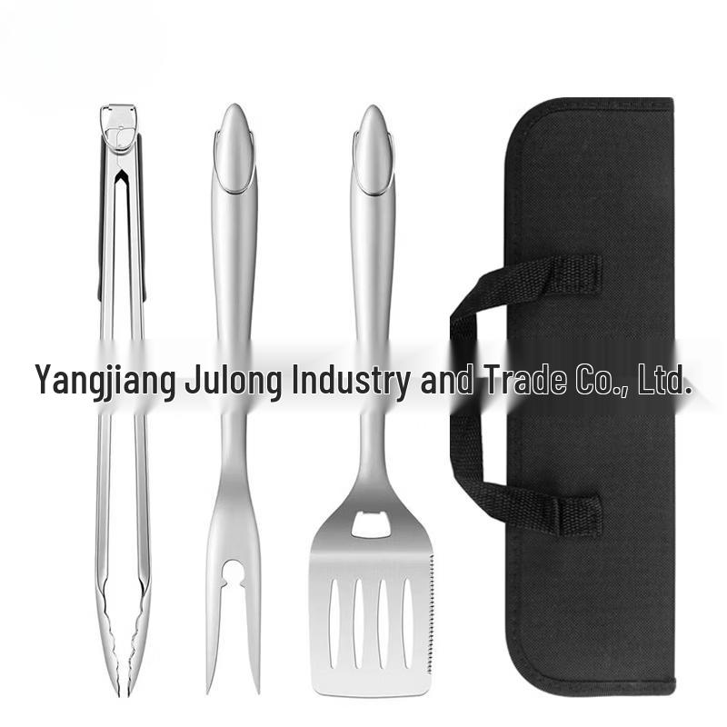 ZISIZ 3-Piece Outdoor BBQ Tool Set