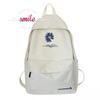 New Student Backpack Export Korean Style Daisy Print Backpack Large Capacity Travel Rucksack