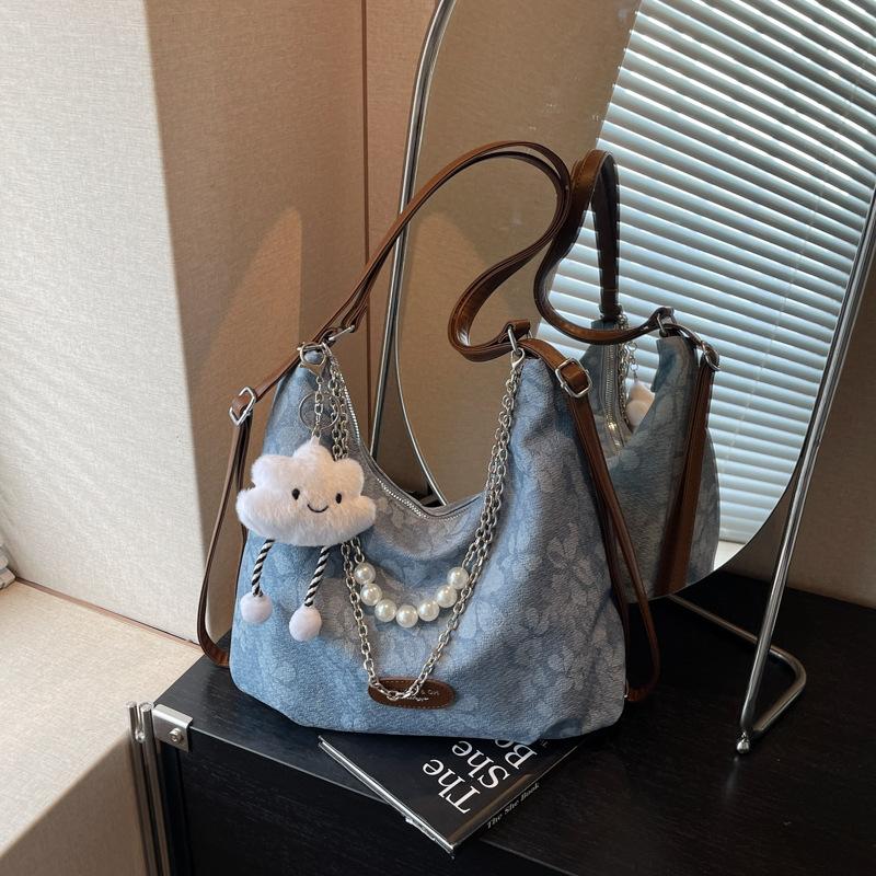 Tote Bag Women's Large-capacity New Summer Versatile Shoulder Bag Casual Niche Multi-function Backpack