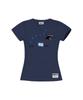 Ssobi Oneeye Semi-Cropped Short Sleeve Tee [Navy]