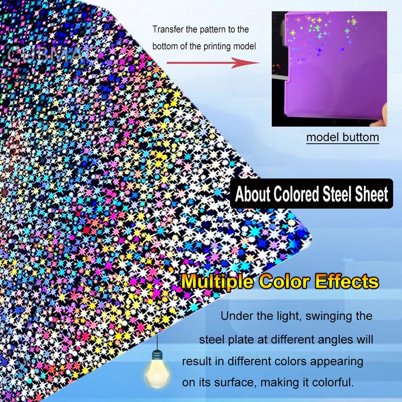 For Bambu Lab X1 P1P A1 P1S X1C Build Plate Double Sided PEI Smooth Textured Spring Steel Sheet For Bambulab X1 Carbon Parts