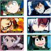 Bandai (BANDAI) TV Anime “My Hero Academia” Wafers 4 Wafers (baked Goods) Food Toy [box Sale/set ...