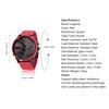 Cagarny 6830 Quartz Man Watch Unique Fashion Sport Casual Brand Clock Japanese  Movement Stainless Steel Strap