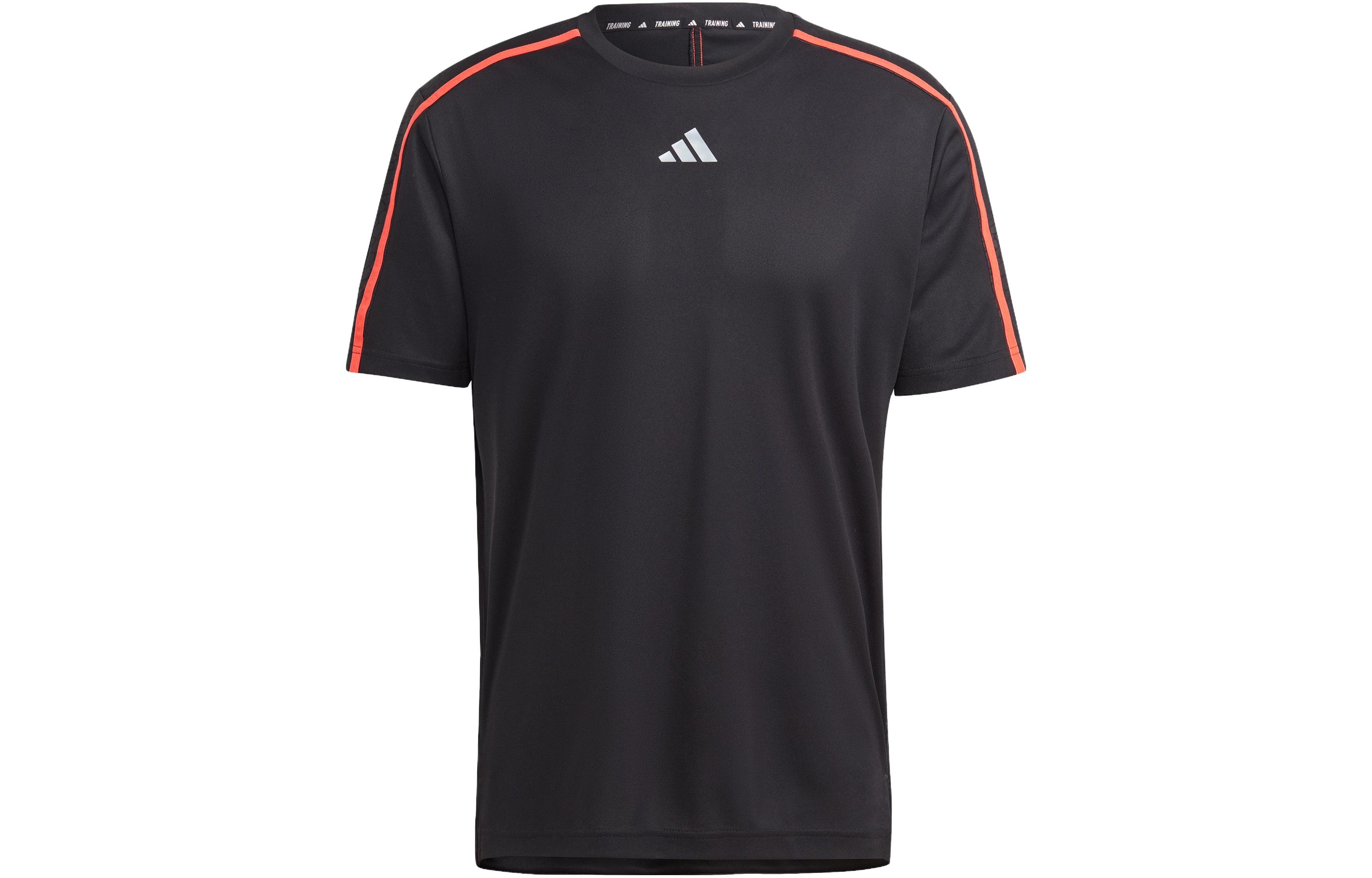 Adidas Set-in Sleeve T-Shirt Men s Black IB7896 M