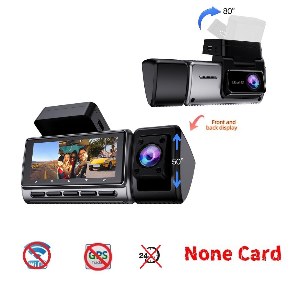 

Высококачественный 2/3-объективный мобильный Интернет с WiFi, GPS, 2/3-канальный видеорегистратор для вождения 2 Lens