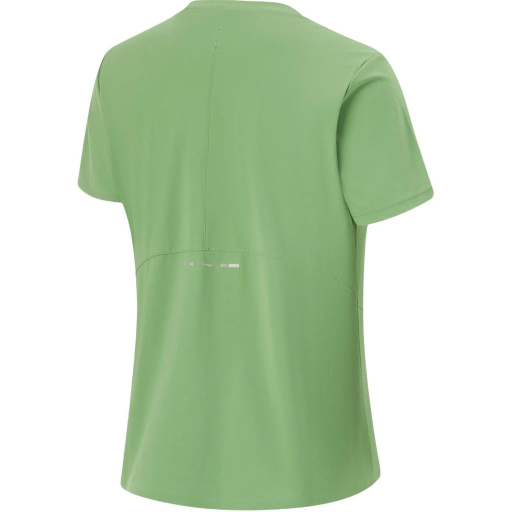 Li Ning Fitness Series T Shirt Women's Stone Moss Green ATSU450-2