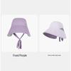 OEING Women's Ribbon Wide-Brim Visor Hat