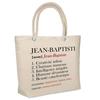 Beach Bag - PLANETEE - Insulated Jean-Baptiste Definition - Cotton - Large Capacity - Printed In France