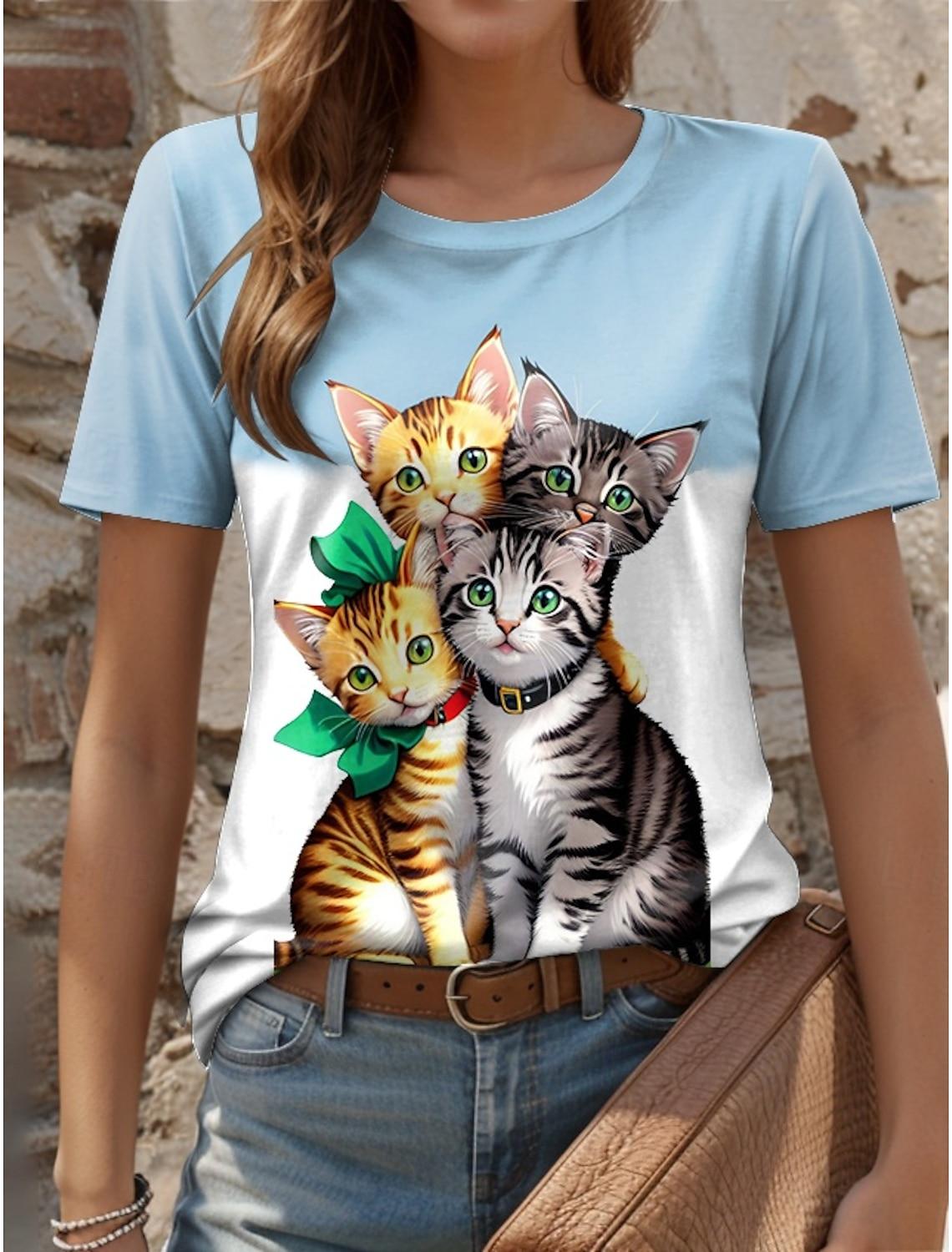 

Рождественская женская футболка с милым лосем и снеговиком, 3D-принт, футболка большого размера, новая мода Санта-Клаус, женская одежда, женские топы, футболки 6XL