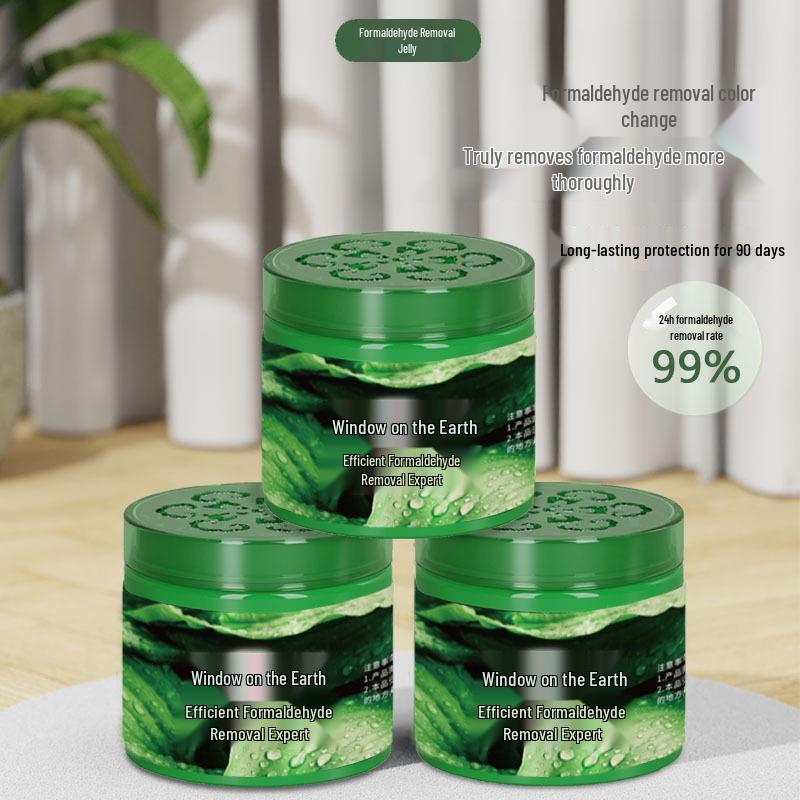 Farbwechselnde Formaldehydentfernungs-Gelee - Luftreinigender Geruchsentferner für neue Häuser und Autos
