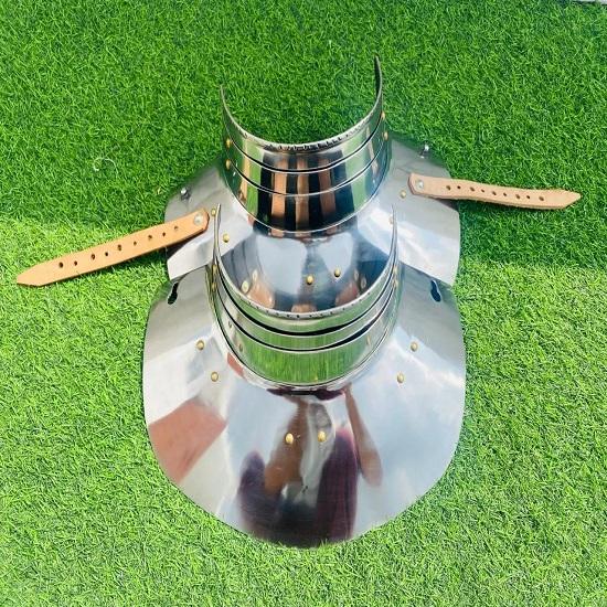 

Средневековый стальной горжет ручной работы: Ренессансный ЛАРП Нагрудник